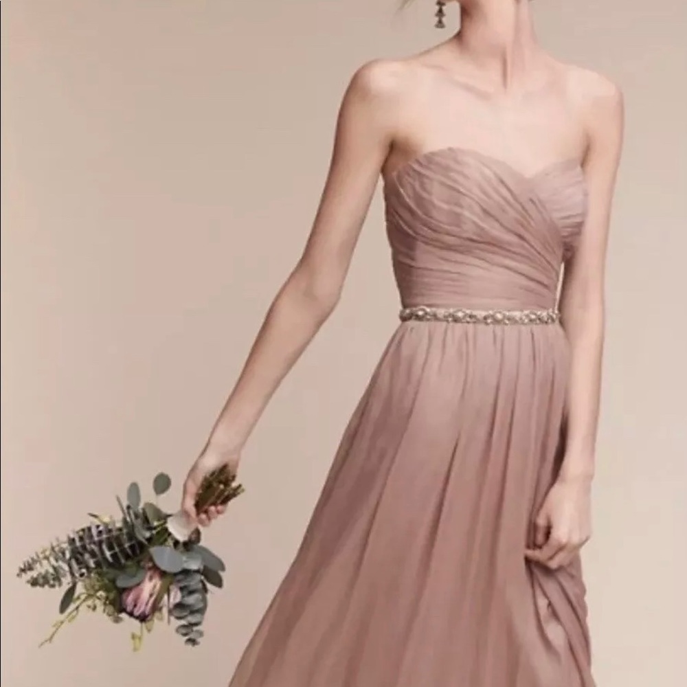 BHLDN Monique Lhuillier Della Bridesmaid Dress 4